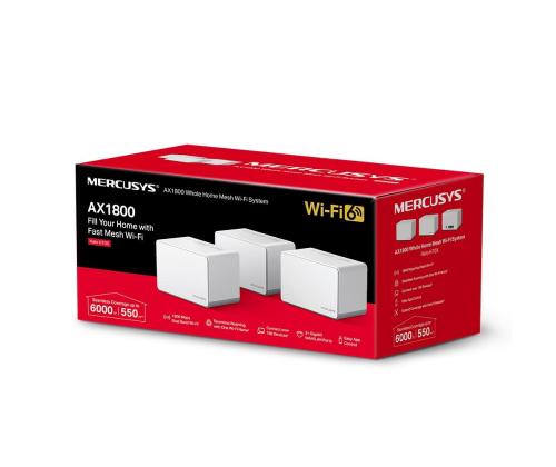 Wireless Router MERCUSYS 3-pack Mesh Wi-Fi 6 HALOH70X(3-PACK)