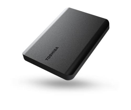 External HDD TOSHIBA Canvio Basics 2022 HDTB510EK3AA 1TB USB 3.2 Colour Black HDTB510EK3AA