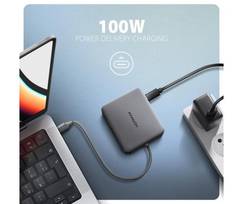 I/O HUB USB-C 5IN1 5GBPS/0.2M HMC-5HL AXAGON