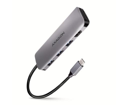 I/O HUB USB-C 5IN1/0.2M HMC-HCR3A AXAGON
