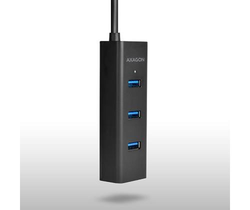 I/O HUB USB3.0 4PORT CHARGING/0.3M HUE-S2B AXAGON