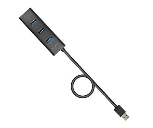 I/O HUB USB3.0 4PORT CHARGING/1.2M HUE-S2BL AXAGON