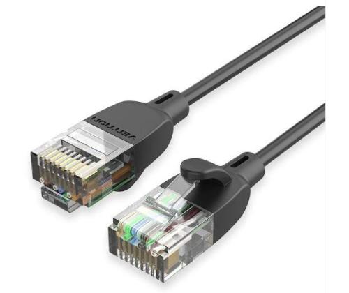 PATCH CABLE CAT.6A UTP/5M BLACK IBIBJ VENTION