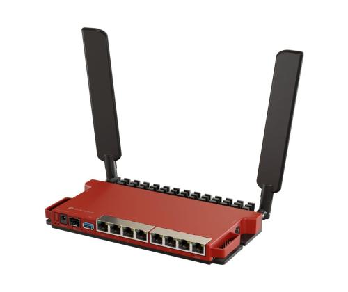 Wireless Router MIKROTIK Wireless Router Wi-Fi 6 IEEE 802.11ax USB 3.0 8x10/100/1000M 1xSPF...
