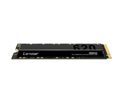 SSD LEXAR NM620 256GB M.2 PCIE NVMe Write speed 1300 MBytes/sec Read speed 3300 MBytes/sec MTBF...