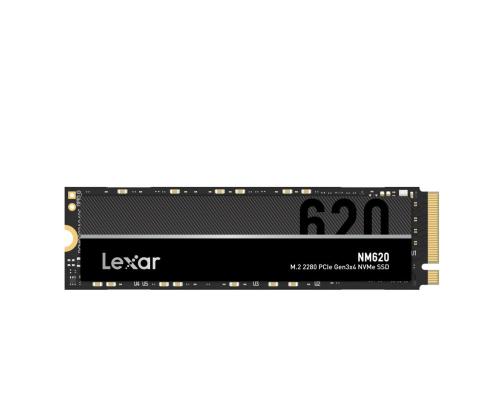 SSD LEXAR NM620 512GB M.2 PCIE NVMe Write speed 2400 MBytes/sec Read speed 3300 MBytes/sec MTBF...