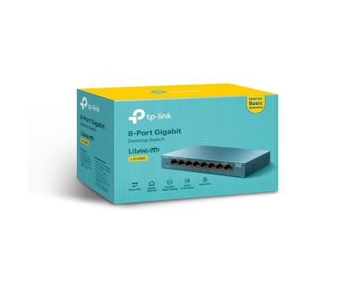 Switch TP-LINK LS108G 8x10Base-T / 100Base-TX / 1000Base-T LS108G