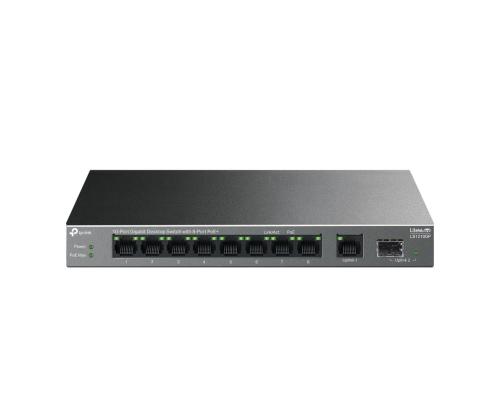 Switch TP-LINK LS1210GP 9x10Base-T / 100Base-TX / 1000Base-T 1xSFP PoE+ ports 8 LS1210GP