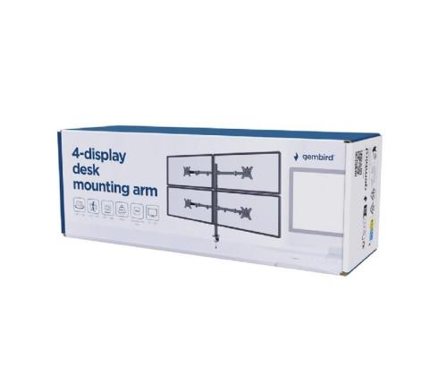 DISPLAY ACC 4 MOUNTING ARM/13-32" MA-D4-01 GEMBIRD