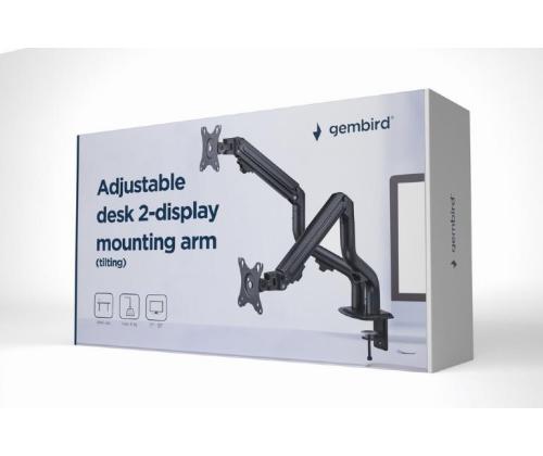 DISPLAY ACC MOUNTING ARM/17-32" MA-DA2-02 GEMBIRD
