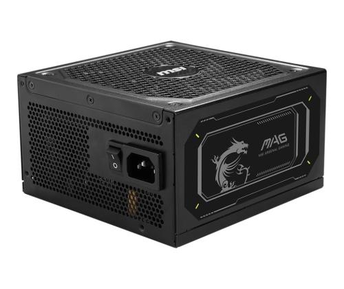 Power Supply MSI MAG A1000GL PCIE5 II ATX 3.1 1000 Watts Efficiency 80 PLUS GOLD PFC Active...