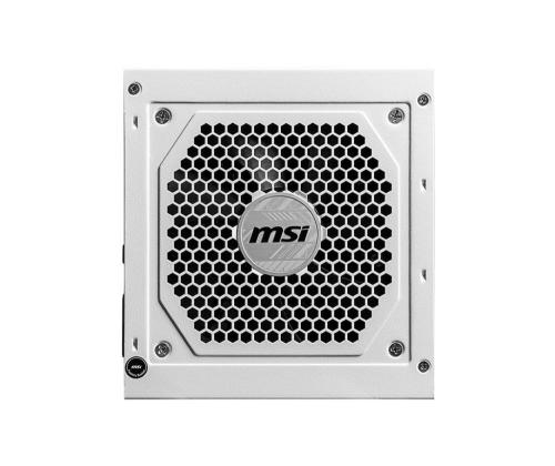 Power Supply MSI 850 Watts Efficiency 80 PLUS GOLD PFC Active MAGA850GLPCIE5WHITE