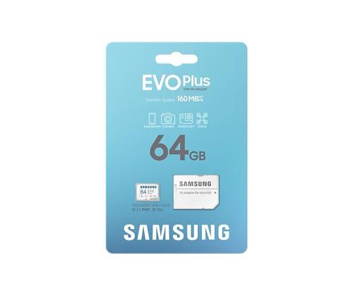MEMORY MICRO SDXC EVO+ 64GB/V10 W/A MB-MC64SA/EU SAMSUNG
