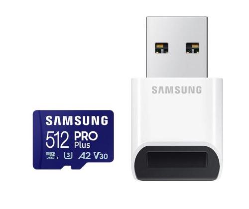 MEMORY MICRO SDXC PRO+ 512GB/W/ADAPT. MB-MD512SB/WW SAMSUNG