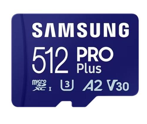 MEMORY MICRO SDXC PRO+ 512GB/W/ADAPT. MB-MD512SB/WW SAMSUNG