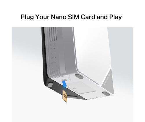 Wireless Router MERCUSYS 3000 Mbps LAN \ WAN ports 1 MB520-5G