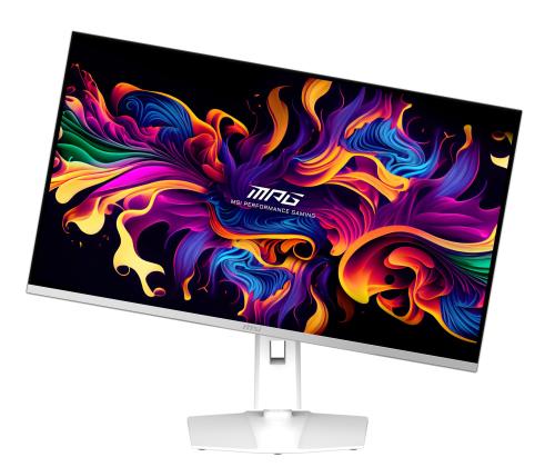 Monitor MSI MPG 321URXW QD-OLED 31.5" Gaming/4K Panel QD-OLED 16:9 240 Hz 0.03 ms MPG321URXWQD-OLED