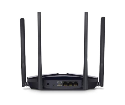 Wireless Router MERCUSYS 1800 Mbps Wi-Fi 6 1 WAN 3x10/100/1000M Number of antennas 4 MR70X