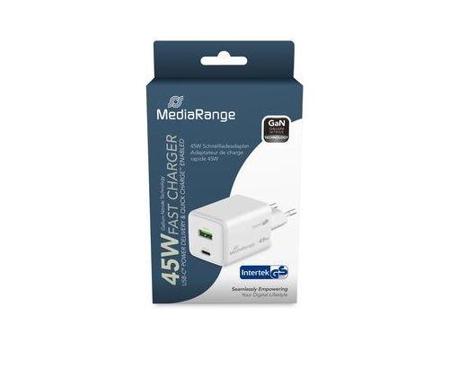POWER ADAPTER USB/USB-C 45W/FAST MRMA113-2 MEDIARANGE