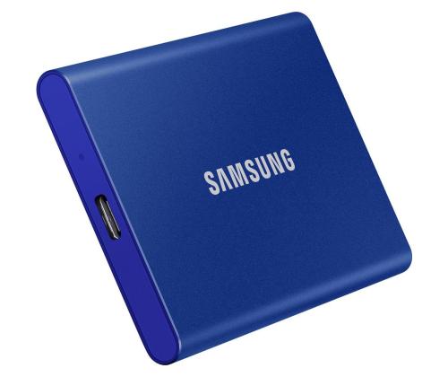 External SSD SAMSUNG T7 1TB USB 3.2 Write speed 1000 MBytes/sec Read speed 1050 MBytes/sec MU...