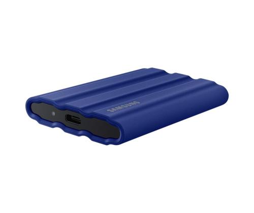External SSD SAMSUNG T7 1TB USB 3.2 Write speed 1000 MBytes/sec Read speed 1050 MBytes/sec MU...