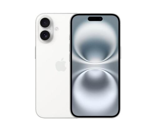 MOBILE PHONE IPHONE 16/128GB WHITE MYE93 APPLE