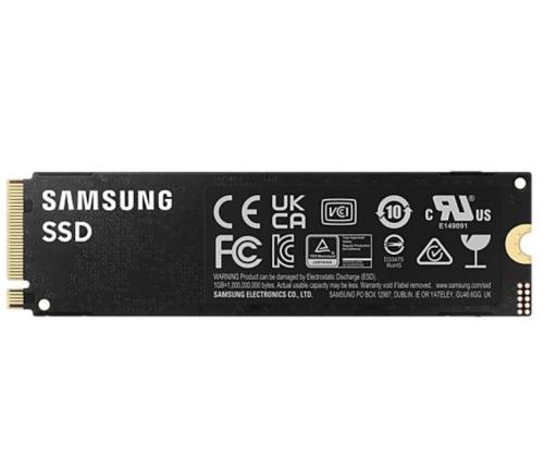 SSD SAMSUNG 990 PRO 1TB M.2 PCIE NVMe MLC Write speed 6900 MBytes/sec Read speed 7450 MBytes/sec...