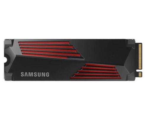 SSD SAMSUNG 990 PRO with Heatsink 1TB M.2 PCIE NVMe MLC Write speed 6900 MBytes/sec Read speed...