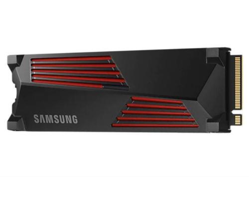 SSD SAMSUNG 990 PRO with Heatsink 1TB M.2 PCIE NVMe MLC Write speed 6900 MBytes/sec Read speed...