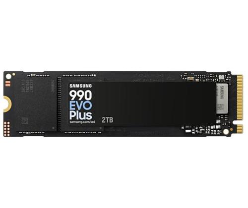 SSD SAMSUNG 990 EVO Plus 2TB M.2 PCIe Gen5 NVMe TLC Write speed 6300 MBytes/sec Read speed 7250...
