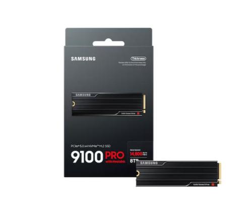 SSD PCIE G5 M.2 NVME 8TB/9100 PRO MZ-VAP8T0CW SAMSUNG