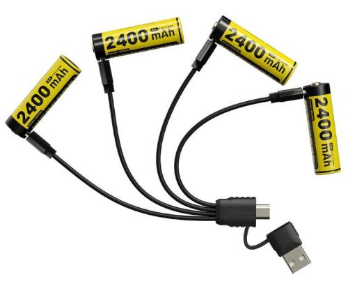 BATTERY RECH. LI-ION 1.5V/NH2400 NITECORE