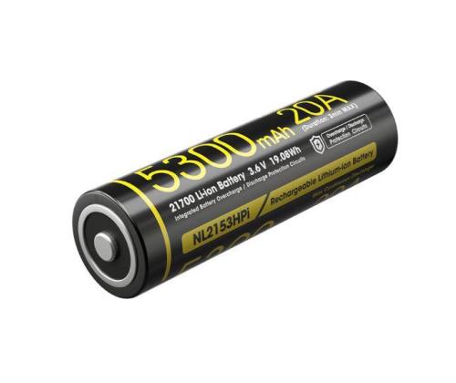 BATTERY RECH. LI-ION 3.6V/NL2153HPI(5300MAH) NITECORE