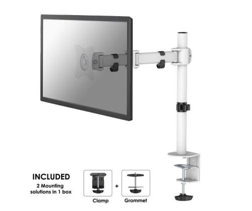 MONITOR ACC DESK MOUNT/10-30" NM-D135WHITE NEOMOUNTS