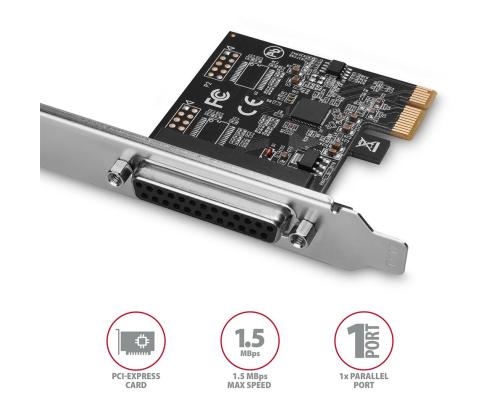 NET CARD PCIE 1PORT/SP&LP PCEA-P1N AXAGON