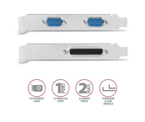 NET CARD PCIE 250KBPS/SP&LP PCEA-PSN AXAGON