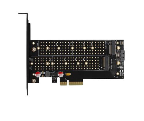 SSD ACC ADAPTER NVME/SATA/M.2/PCIE SP&LP PCEM2-DC AXAGON