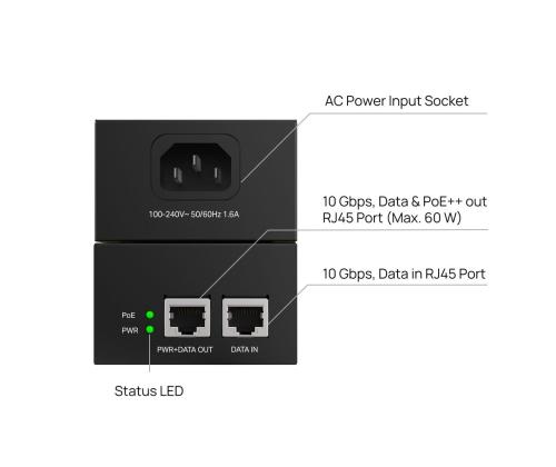 NET POE++ INJECTOR/POE370S TP-LINK
