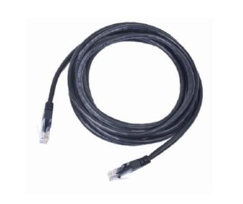 PATCH CABLE CAT5E UTP 5M/BLACK PP12-5M/BK GEMBIRD