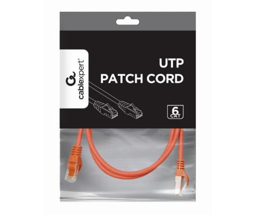 PATCH CABLE CAT6 UTP 1.5M/RED PP6U-1.5M/R GEMBIRD