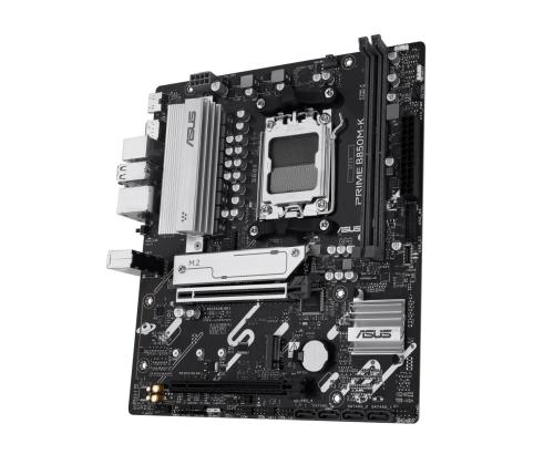 Mainboard ASUS AMD B850 SAM5 Micro-ATX Memory DDR5 Memory slots 2 1xPCI-Express 4.0 16x 1xPCI...