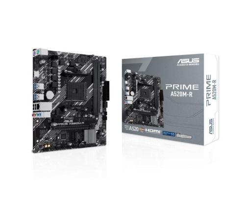 Mainboard ASUS AMD A520 SAM4 Micro-ATX Memory DDR4 Memory slots 2 1xPCI-Express 3.0 1x 1xPCI...