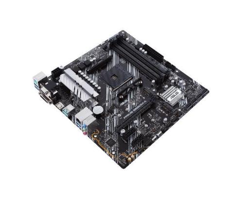 Mainboard ASUS AMD B550 SAM4 MicroATX Memory DDR4 Memory slots 4 2xPCI-Express 3.0 1x 1xPCI...