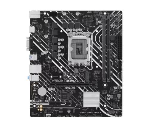 Mainboard ASUS Intel H610 LGA1700 Micro-ATX Memory DDR5 Memory slots 2 1xPCI-Express 3.0 1x 1xPCI...