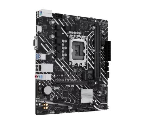 Mainboard ASUS Intel H610 LGA1700 Micro-ATX Memory DDR5 Memory slots 2 1xPCI-Express 3.0 1x 1xPCI...