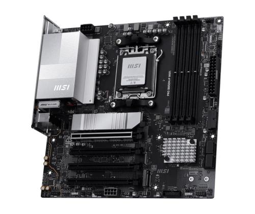 Mainboard MSI AMD B850 SAM5 Micro-ATX Memory DDR5 Memory slots 4 PROB850M-PWIFI