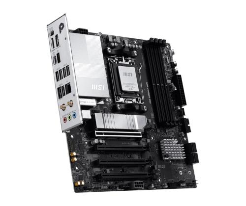 Mainboard MSI AMD B850 SAM5 Micro-ATX Memory DDR5 Memory slots 4 PROB850M-PWIFI