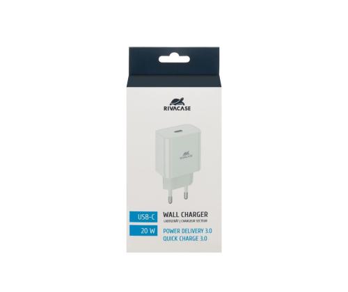 MOBILE CHARGER WALL/WHITE PS4101 W00 RIVACASE