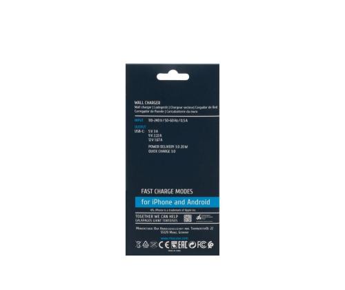 MOBILE CHARGER WALL/WHITE PS4101 W00 RIVACASE