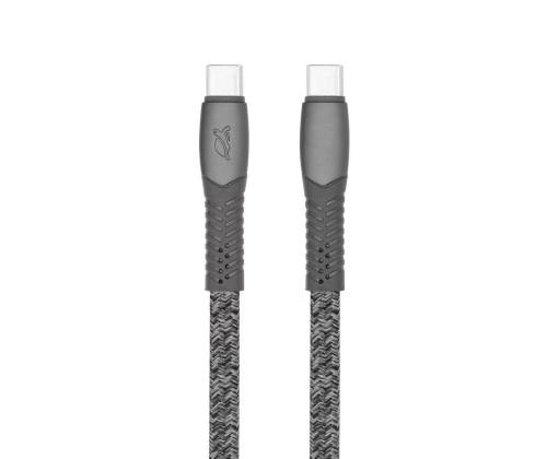 CABLE USB-C TO USB-C 2.1M/GREY PS6105 GR21 RIVACASE
